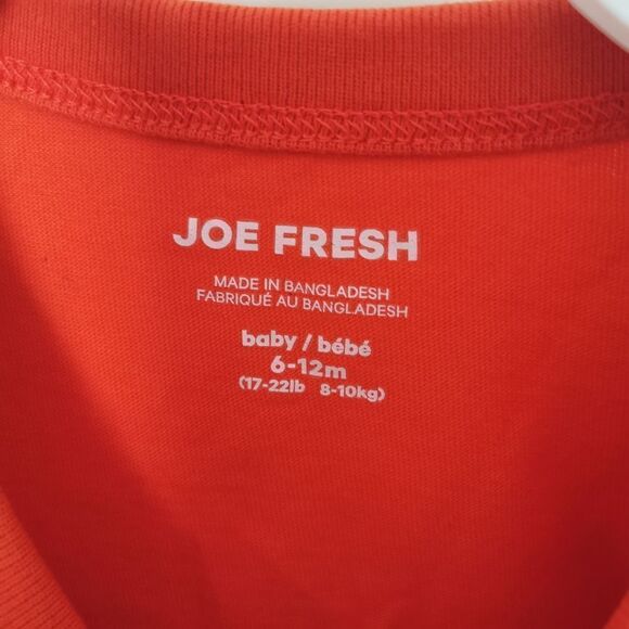 5/$10 Joe Fresh Halloween shirt size 6-12 m - Picture 2 of 3